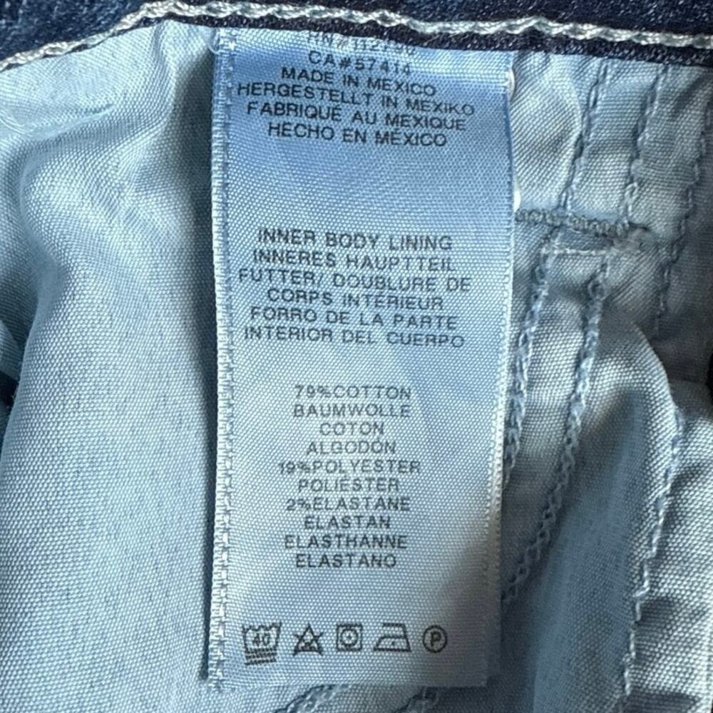 True Religion BECCA Mid Rise Bootcut Jeans Western Casual Dark Wash 28 Festival - Picture 5 of 10